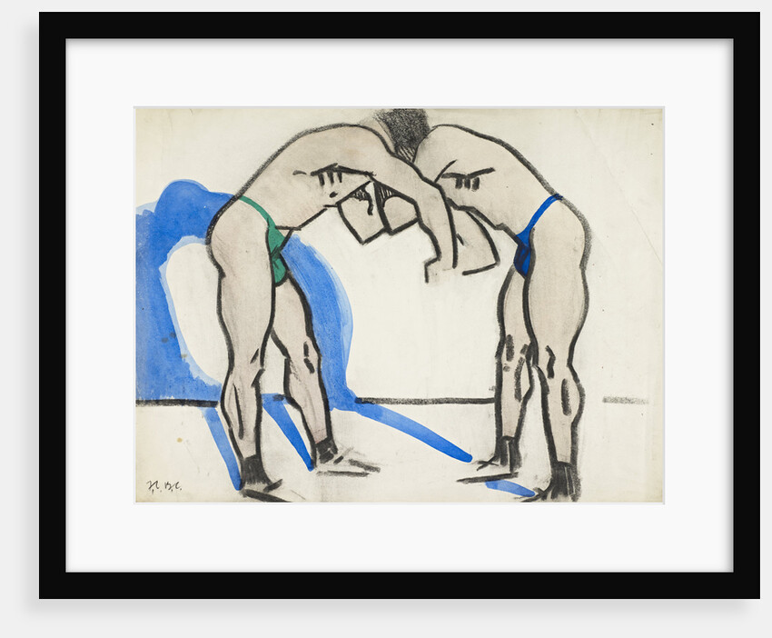 Two Wrestlers by Francis Campbell Boileau Cadell